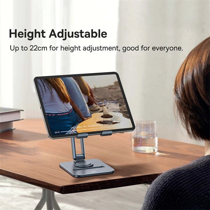 Baseus Tablet Stand For iPad Pro 12.9 11 Xiaomi Tablet Aluminum Desktop Holder For iPad Stand Bracket Mount Support Holder Stand