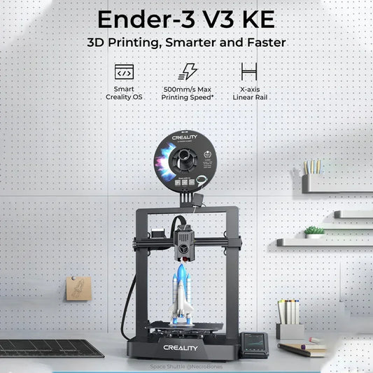 Creality 3D Ender-3 V3 KE 打印机升级 Sprinte 直驱挤出机免提自动调平 32 位静音主板