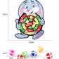 Child Montessori Toys for Kids 2 to 4 Years Old Cartoon Animal Dart Board Sticky Ball Family Interactive Educational Toys Baby