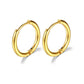 Bulbusbow Stainless Steel Small Hoop Earrings – Unisex Cartilage Ear Piercing Jewelry for Women &amp; Men