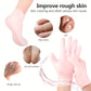 Silicone Moisturizing Gloves And Spa Socks Set, Dry Skin With Skin Care Products Hands And Feet Soft And Tender