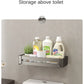 Bathroom Corner Shelf Wall Mounted Aluminum Organizer With Hook Towel Bar No Drill Shelves Storage Rack Bathroom Items Hardwares