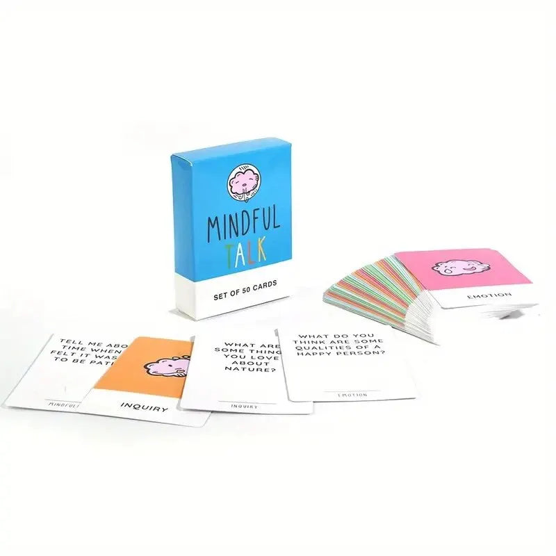 Conversation Board Card Family Gathering Mindful Talk Card Game Meaningful Friend Couples Party Relationship Warming Games