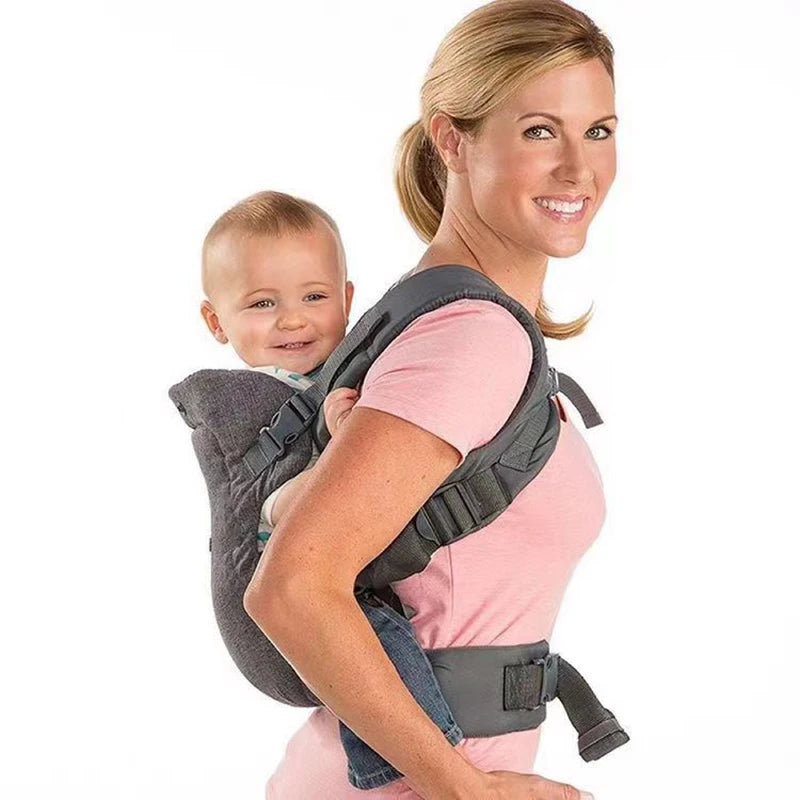 Advanced 4-in-1 Baby Carrier Strap Ergonomic Multifunctional Convertible And Machine-washable Baby Carrier Strap for Newborns