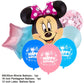 Disney Minnie Mouse Theme Birthday Party Decoration Supplies Disposable Cutlery Balloon Background Baby Shower Kid Girl Boy Gift