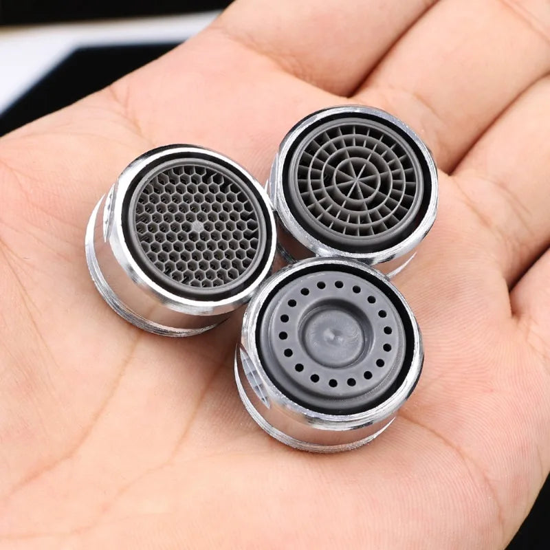 4/1pcs Brass Water Saving Faucet Aerator Kitchen Tap Filter Nozzle 24mm Thread Sink Faucet Bubbler Bathroom Replaceable Parts