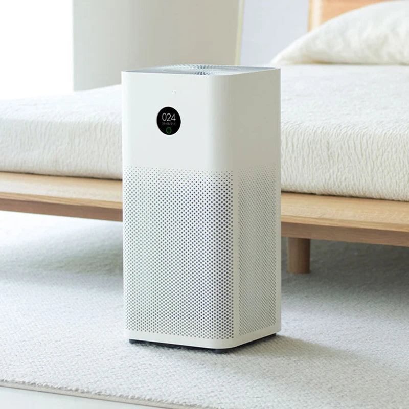 New Xiaomi Mijia Air Purifier 3 Formaldehyde Cleanner Automatic Home Air Fresher Smoke Detector Hepa Filter APP Remote Control