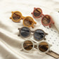 Children's glasses sunglasses matte macarone children's summer sunglasses