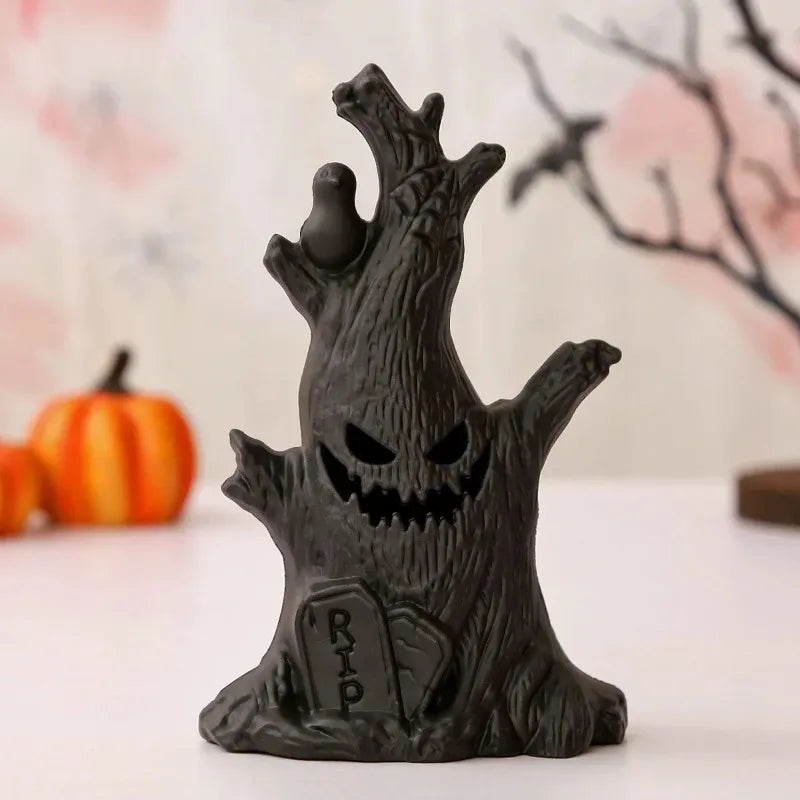 Halloween Ghost Tree Led Glow Ghost Lights Horrific Atmosphere Home Decoration Party Supplies Gifts for Children and Adults New