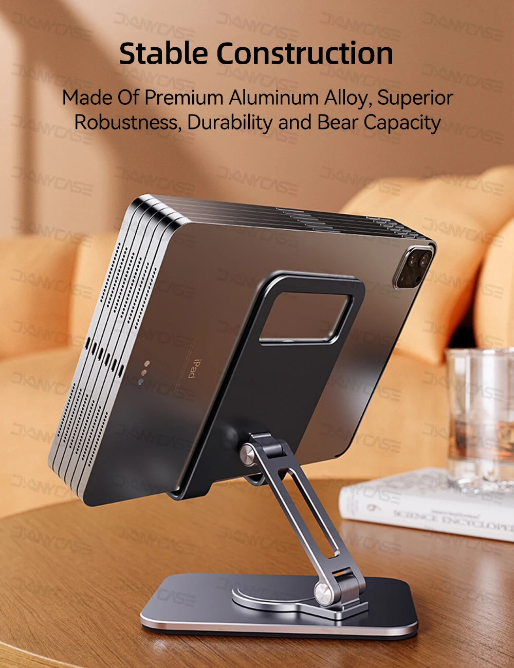 Tablet Stand 360° Rotation Adjustable Foldable Holders for iPad Phone Samsung Xiaomi Lenovo Huawei Tablet Bracket Support