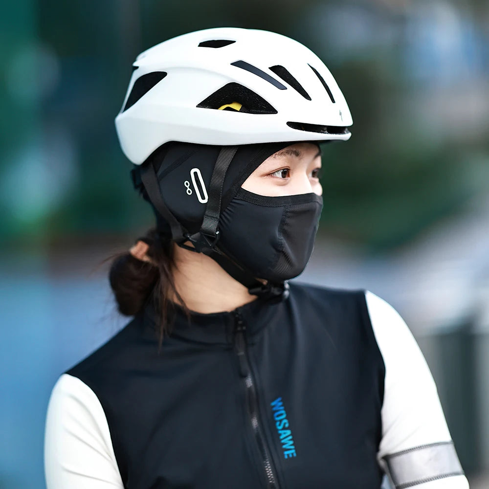 WOSAWE Summer Outdoor Cycling Balaclava Full Face UV Protection Quick Off Mask Motorcycle Hood Moisture Wicking Sports Caps