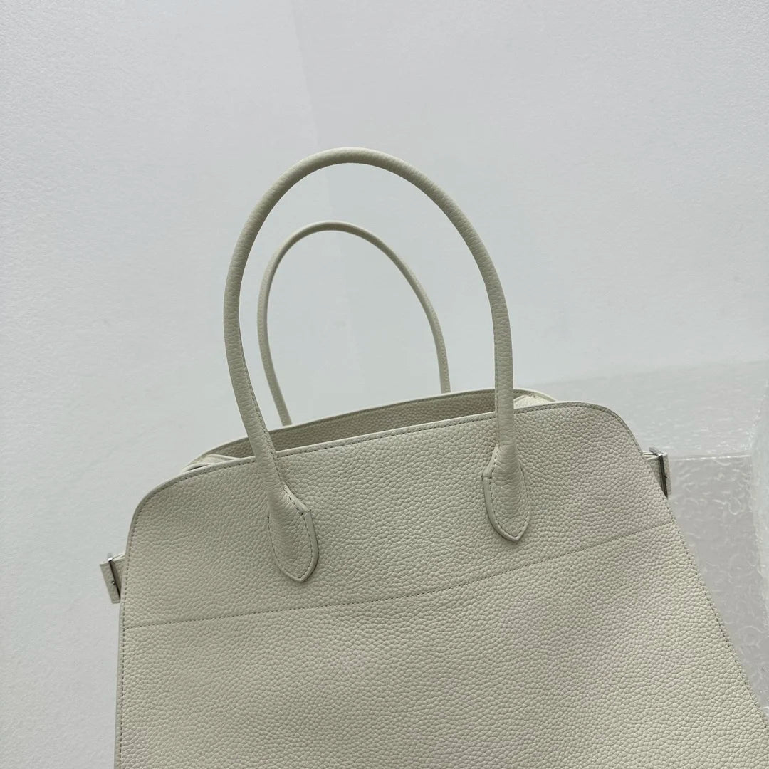 Leather Margaux 17 Inches 43 CM Handbag Simple Classic Design High Quality Margaux17