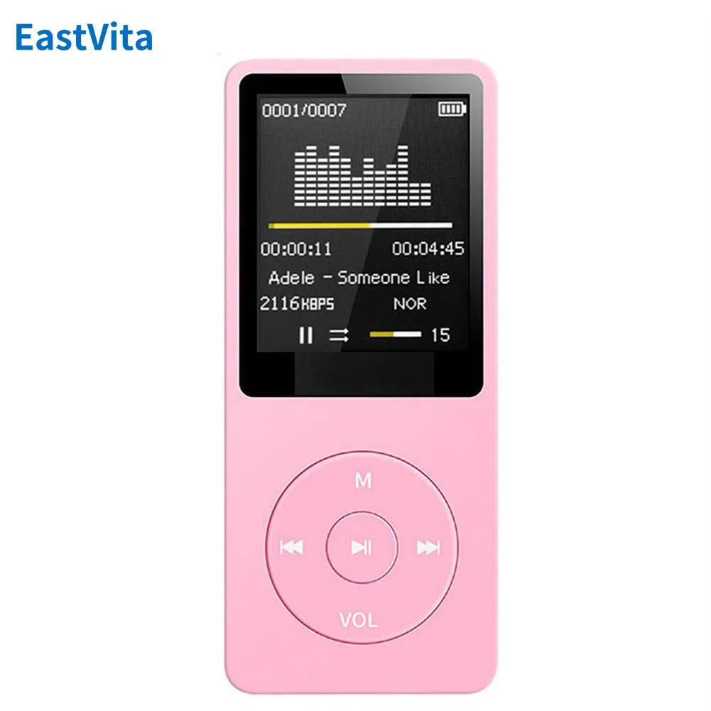 Bluetooth-compatible Mp3 Music Player Lossless Portable Fm Radio External Ultra-thin Student Sports Walkman Mp3 Player Recorder