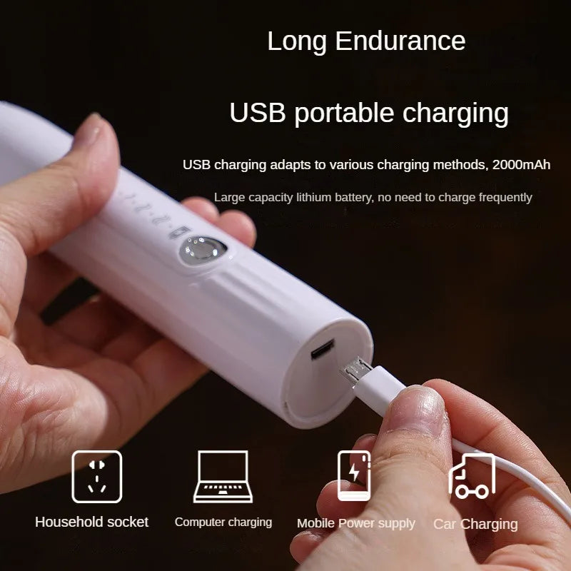 USB 可充电二合一电动打蛋器搅拌机适用于厨房用品迷你搅拌机搅拌器咖啡和威士忌搅拌器小工具