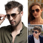 CLLOIO New Titanium Alloy Sunglasses Polarized Men's Sun Glasses Women Fashion Pilot Gradient Eyewear Photochromic Oculos De Sol