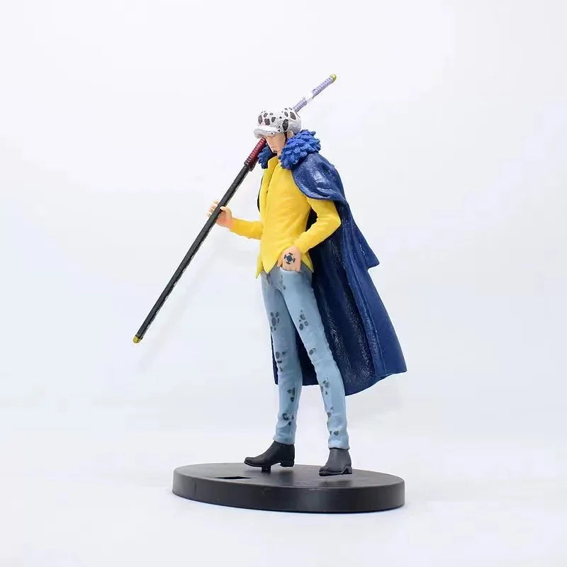 Anime Figure One Piece DXF Wano Country Trafalgar Law PVC Model Children's Gifts Collectibles Model Dolls 18cm