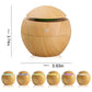 Bulbusbow Humidifier Electric Air Aroma Diffuser Wood Ultrasonic Air Humidifier Essential Oil Aromatherapy Cool Mist Maker for Bedroom