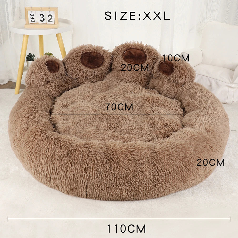 Pet Dog Sofa Beds for Small Dogs Warm Accessories Large Dog Bed Mat Pets Kennel Washable Plush Medium Basket Puppy Cats Supplies