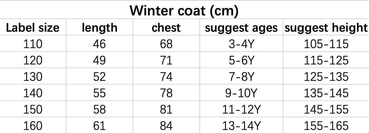 Messi Kids Coat Winter Outfit with Fur Hood Thicken Warm Boys Girls Clothes Cotton Cartoon Hoodies Outerwear