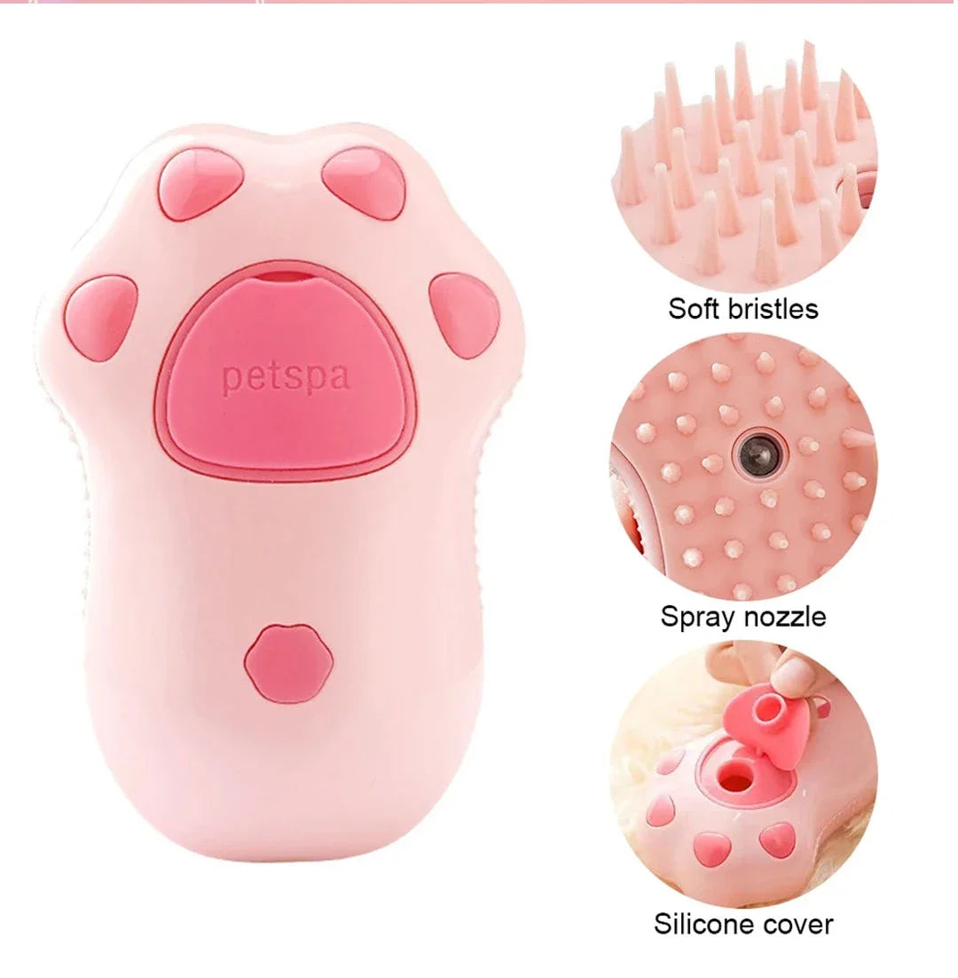 3 in 1 Pet Brush Cat Steam Brush Comb Dog Brush Electric Spray Cat Hair Brushes Massage Pet Grooming Hair Removal Combs