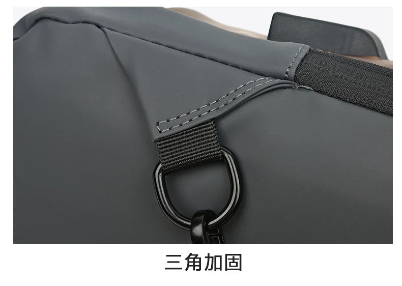 Fashion Men's Chest Bag Waist Packs High Quality Oxford Crossbody Bag Chest Pack Anti-theft Design Men's Handbag Shoulder Bag