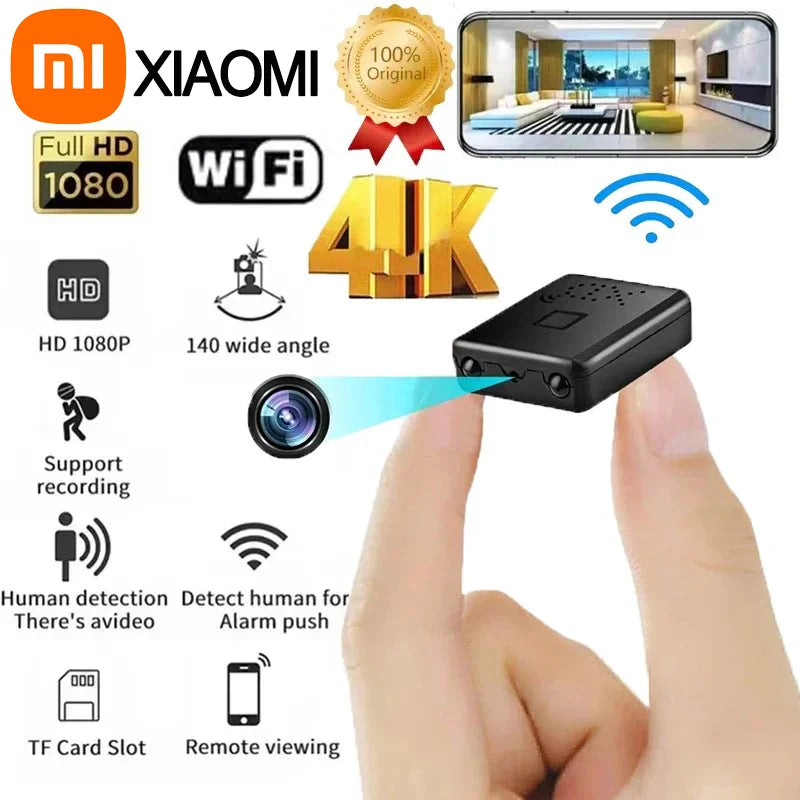 Xiaomi 1080p Full HD Mini Camera WiFi 5G Night Vision Home Security Micro Camcorder Audio Video Recorder with Motion Detection