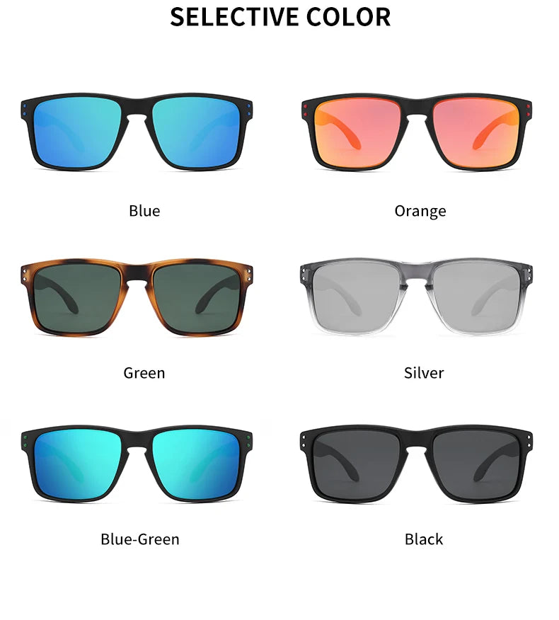 GCV Brand Fashion Wrap Frame Retro Decorative Photochromic Classic Polaroid Women Men Versatile Pattern Sunglasses UV400 Goggles