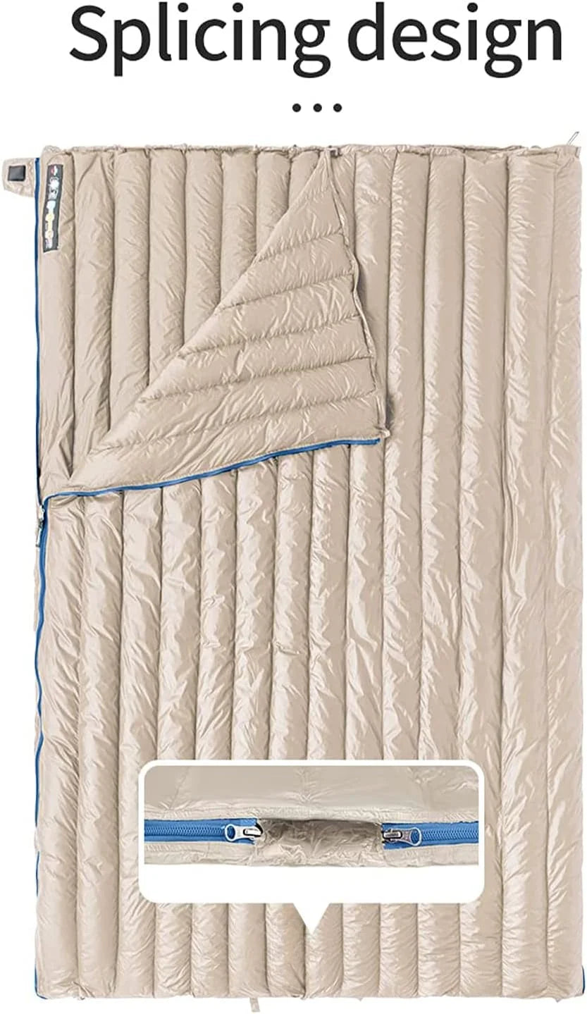 Ultra Light Down Sleeping Bag, 800 Fill Power , Lightweight Envelope