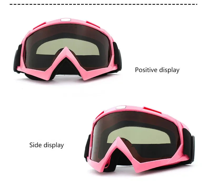 Skiing Goggles Anti-Fog Skiing Eyewear Winter Snowboard Cycling Motorcycle Windproof Sunglasses Outdoor Sports Tactical Goggles