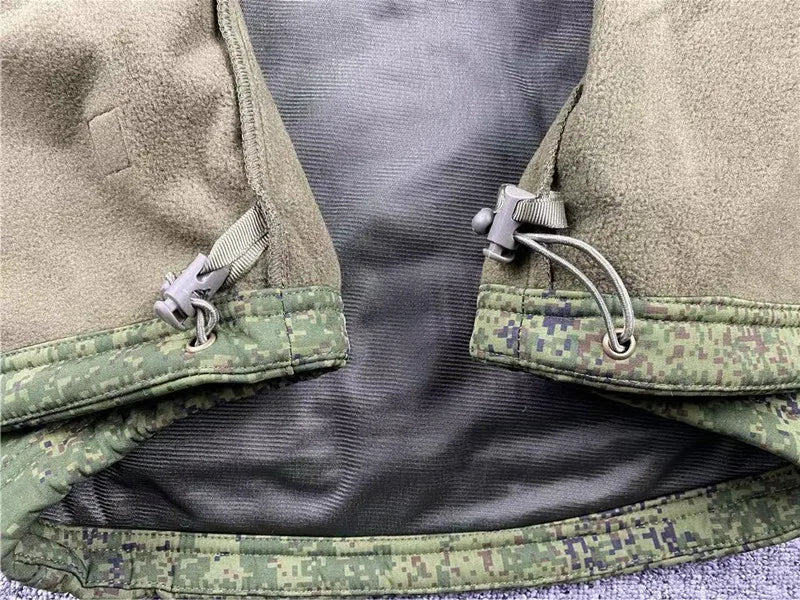 Hiking Jackets Autumn Men's Camouflage Fleece Jackets Tactical Clothing 2024 Men Camouflage Windbreakers Tactical pants