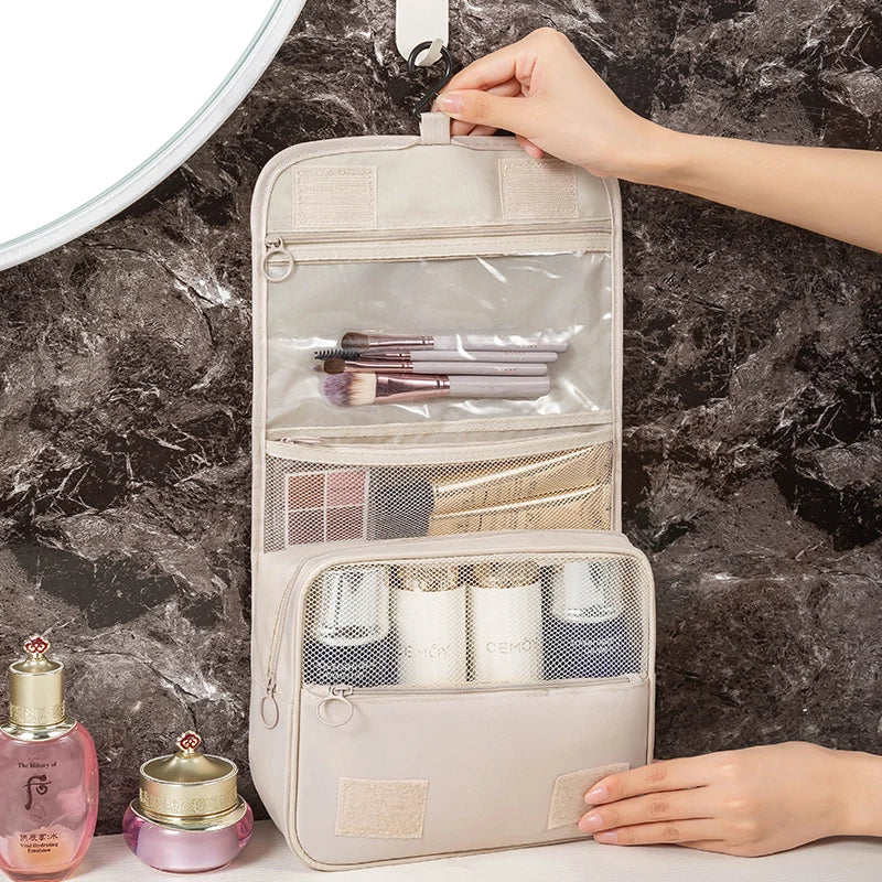 Multifunctional travel hook wash bag cosmetics storage bag