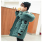 Children Winter Down Jacket Boy toddler girl clothes Thick Warm Hooded faux fur Coat Kids Parka spring Teen clothing Outerwear