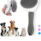 Self-cleaning Pet Hair Remove Comb Cat Slicker Brush Pet Hair Removal Comb For Cats Grooming Brushes Dog Combs Cat Accessories