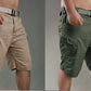 Summer Waterproof Quick Dry Multi-pocket Shorts Men Cargo Shorts Tactical Short Pants Men's Outdoor Clothes Hunting Fishing