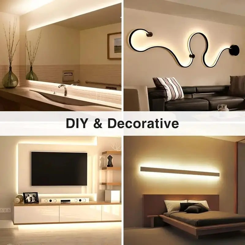 Touch Sensor LED Neon Sign Light Strip 5V USB Dimmable Waterproof Neon Lamp Flexible Tape Silicone Bedroom Backlight DIY Decor