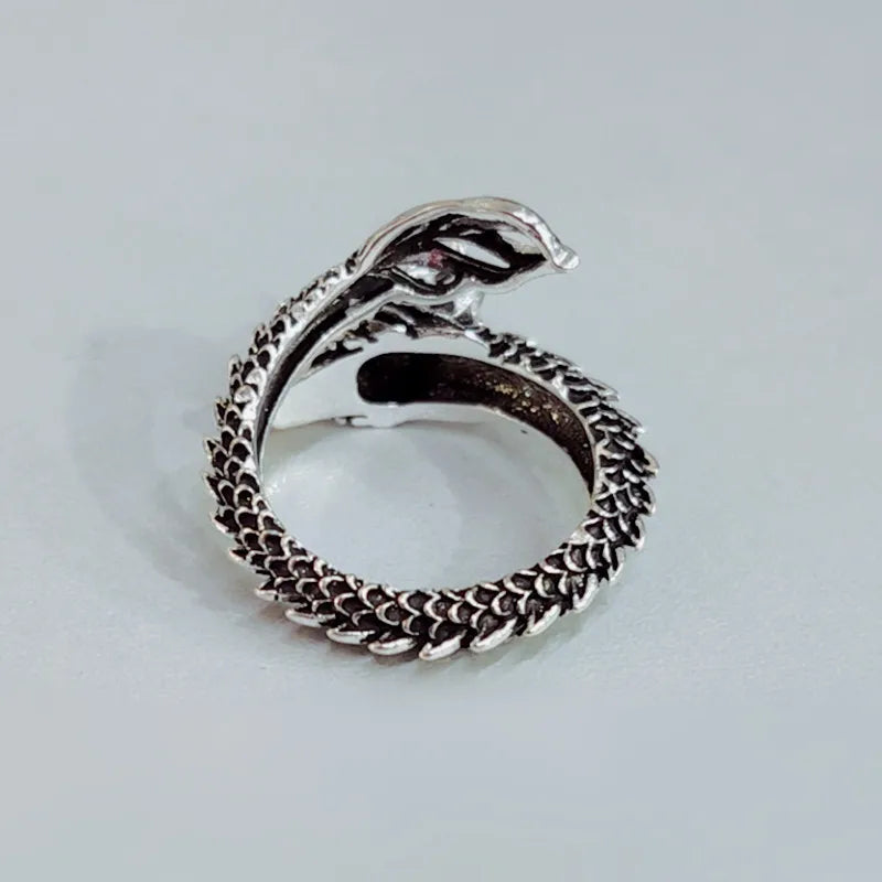 New in 925 Sterling Silver Loong Rings For Women Men Luxury Jewelry Accessories Wholesale  GaaBou