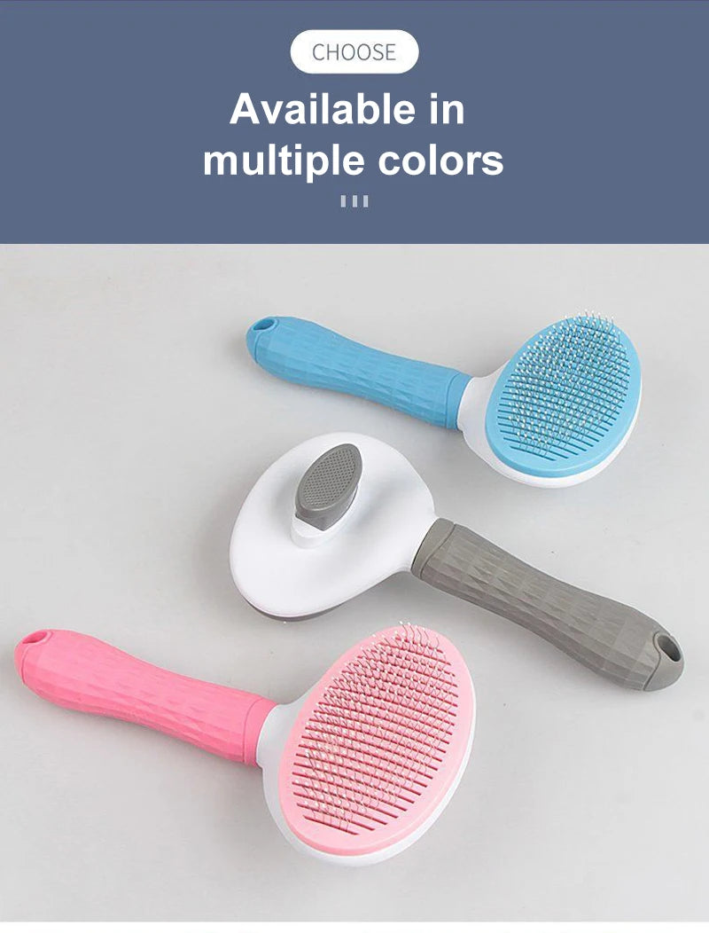 Dog Hair Remover Brush Cat Dog Hair Grooming And Care Comb For Long Hair Dog Pet Removes Hairs Cleaning Bath Brush Dog Supplies