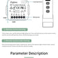 Tuya Smart ZigBee Curtain Switch Module with RF433 for Roller Blind Shutter Motor Smart Life APP Control Alexa Google Home 2MQTT