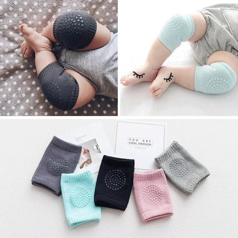 5Pairs/Lot Baby Knee Pads Leg Warmer Gaiter Safety Non-slip Girls Boys Crawling Elbow Slips Toddlers Protect Accessories