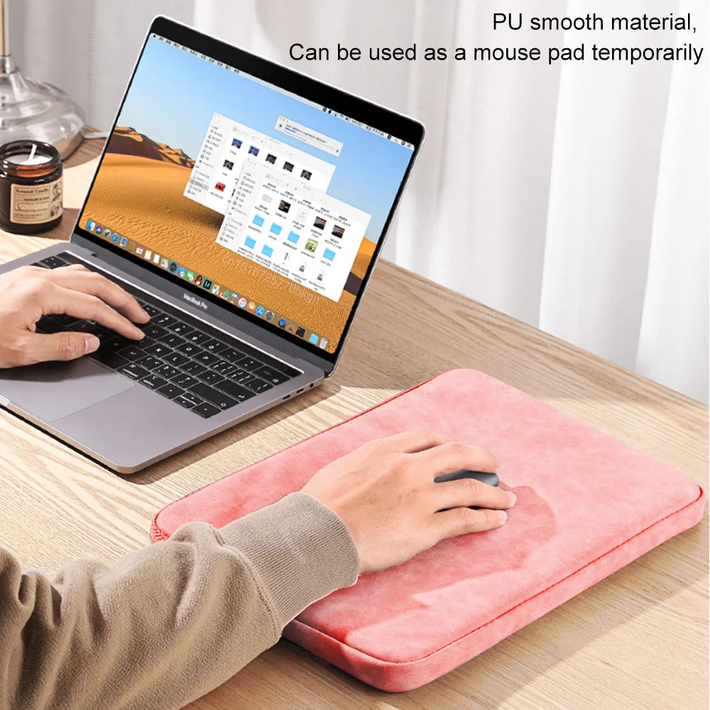 Laptop Sleeve Bag for Macbook Air Pro 13 13.3 14 15.4 15.6 Inch Notebook Pouch for Lenovo Asus HP Dell Portable Bag Cover Case