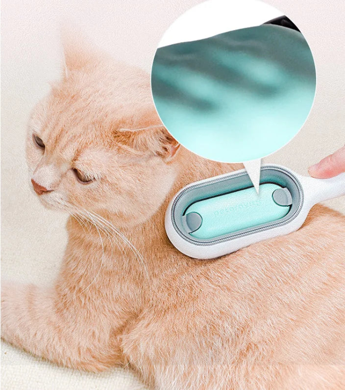 Cats Hair Brushes Grooming Massage Comb Pet Double Sided Hair Remover Brush Dog and Cat Home Accessory Kitten Self-cleaning Pets