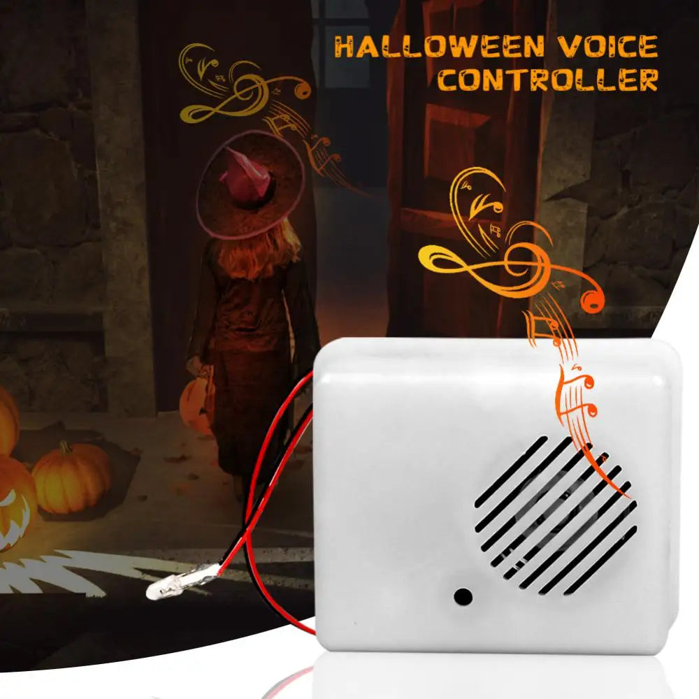 1pc Wireless Motion Sensor Detector Activated Halloween Sound Speaker Small Scream Box Security Alarm System For Shopping Mall