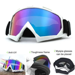 Skiing Goggles Anti-Fog Skiing Eyewear Winter Snowboard Cycling Motorcycle Windproof Sunglasses Outdoor Sports Tactical Goggles