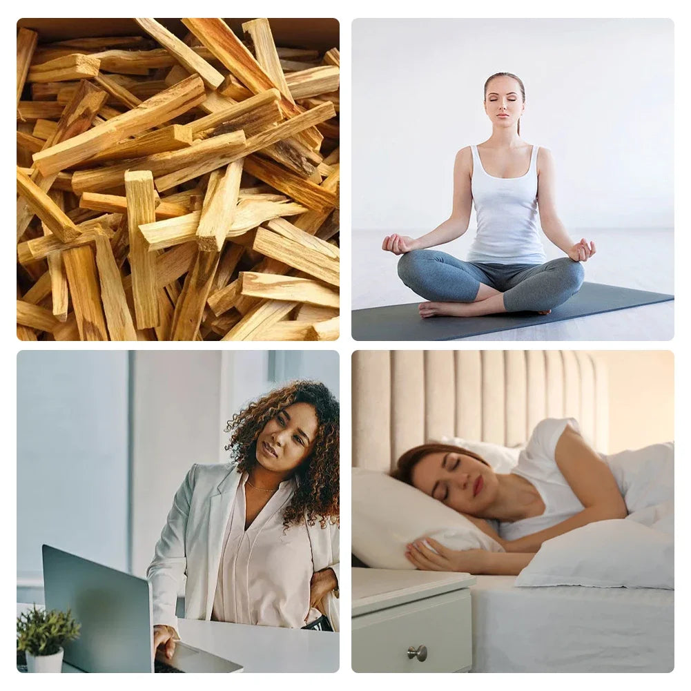 Palo Santo Natural Incense Sticks High-oil Smell of Old Materials for Long-lasting Application of Yoga Buddha Aromatherapy Home