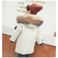 Children Winter Down Jacket Boy toddler girl clothes Thick Warm Hooded faux fur Coat Kids Parka spring Teen clothing Outerwear