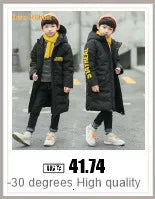 Winter Ski Suit Baby Jumpsuit Boy Overalls Warm down jacket Kids toddler girl Clothes Children Clothing faux fur coat overcoat