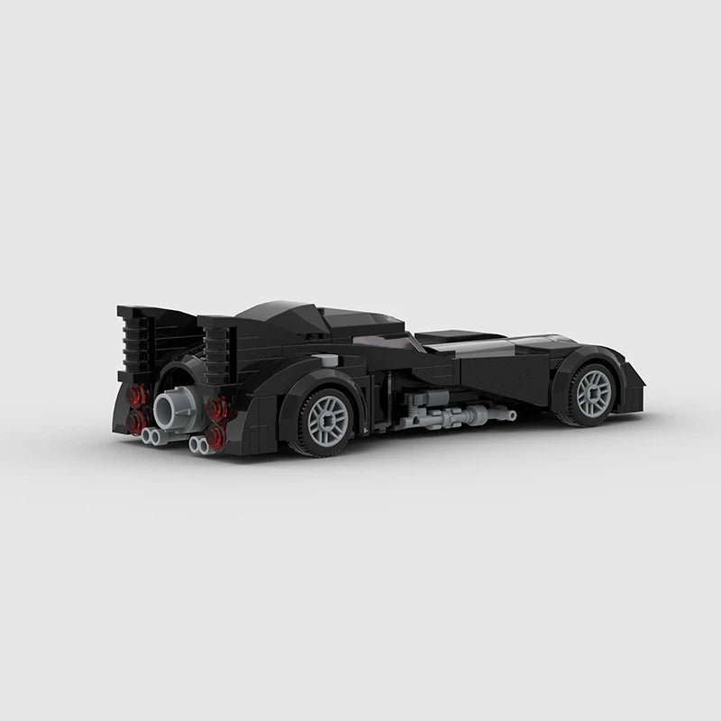 MOC Car Batmobile V2 Racing Technical Vehicle Model Building Block Super Race brick Ideas Movie Hero Bat Toy Christmas Gift City