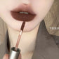 Dark Brown Matte Velvet Lip Gloss Waterproof Liquid Lipstick Nude Brown Lips Tint Mud Makeup Latte Coffee Lip Glaze Cosmetics