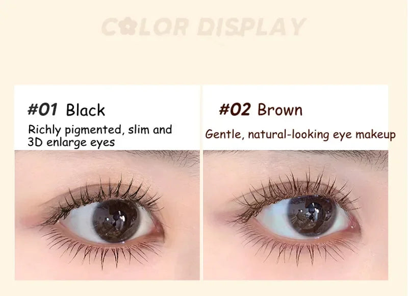 Judydoll Lashes Mascara Waterproof Silk Fiber Mascara Black Long Curling Eyelash Extensions Sexy Eyes Makeup Cosmetics Wholesale