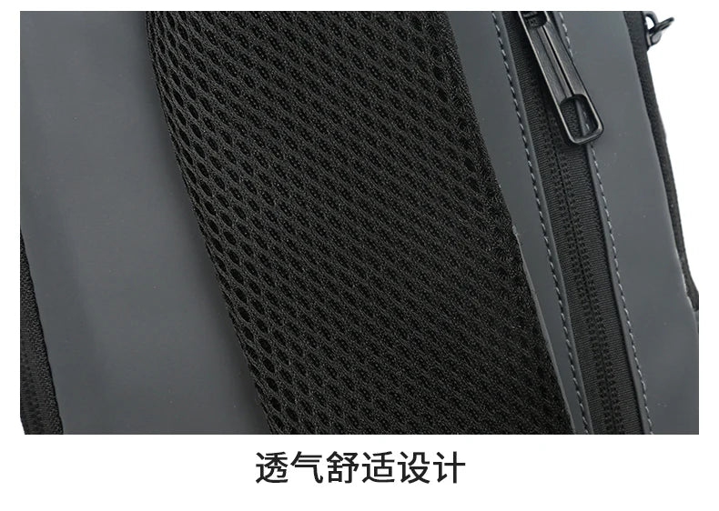 Fashion Men's Chest Bag Waist Packs High Quality Oxford Crossbody Bag Chest Pack Anti-theft Design Men's Handbag Shoulder Bag